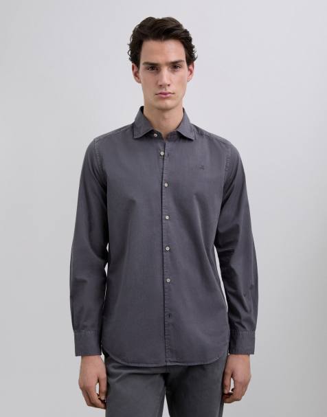 Camisa gris antracita Seatle de Scalpers - view 1