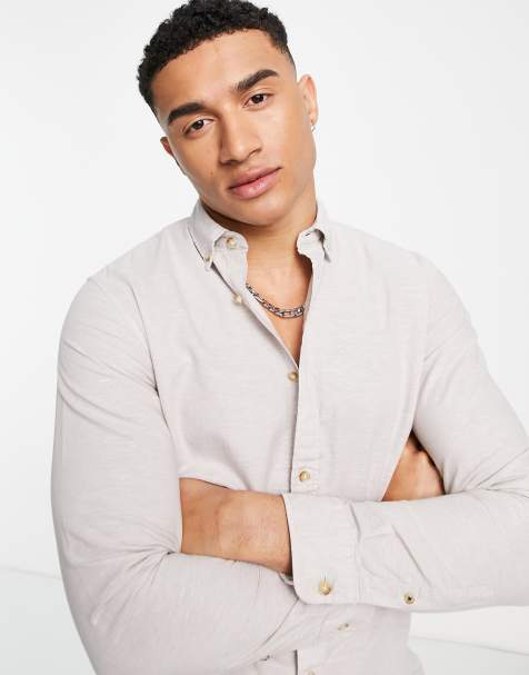 Camisa gris de Jack & Jones Essentials - view 1