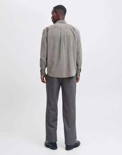 Camisa gris piedra de estilo casual de Jack & Jones, 3 de 7