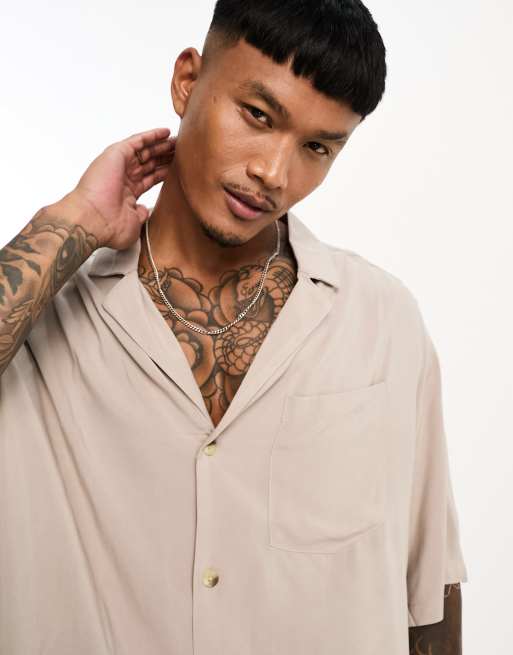 Camisa cuello largo deals