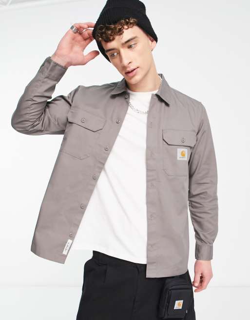 Camisa marrón Master de Carhartt WIP