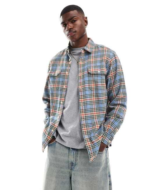 Camisa multicolor a cuadros de estilo worker de franela Jackson de Levi's