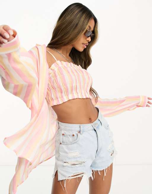 Camisa rosa scalpers sales