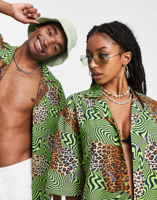 Camisa leopardo discount