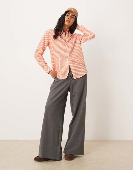 Camisa naranja y blanca a rayas de Polo Ralph Lauren, 2 de 4