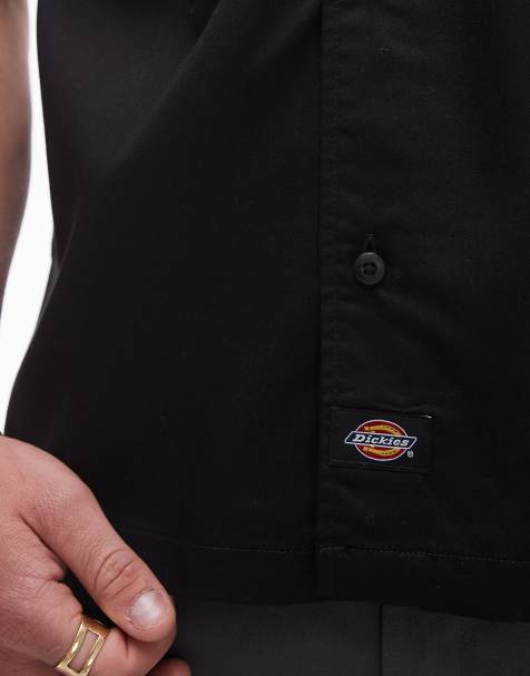 Camisa negra de estilo worker y corte cuadrado Unionville de Dickies - view 2