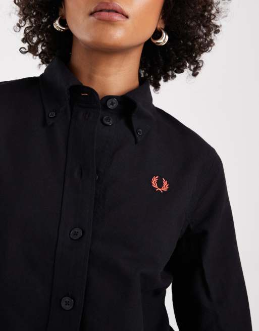 Camisa negra de Fred Perry, 3 de 4