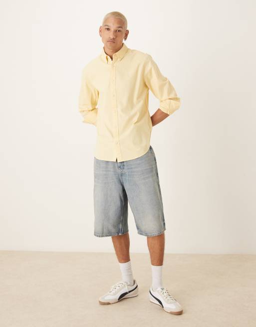 Camisa Oxford amarillo solar clásica de Calvin Klein Jeans, 4 de 4