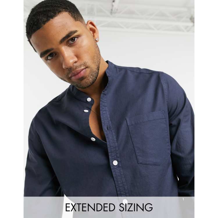 Camisa oxford azul discount marino