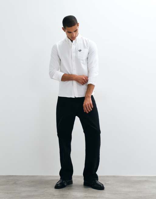 Camisa Oxford blanca de Fred Perry , 3 de 5