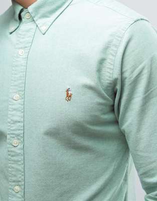 camisa oxford polo ralph lauren