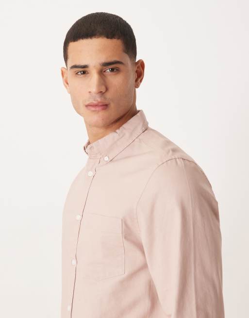 Camisa Oxford rosa claro de corte estándar de ASOS DESIGN, 4 de 5