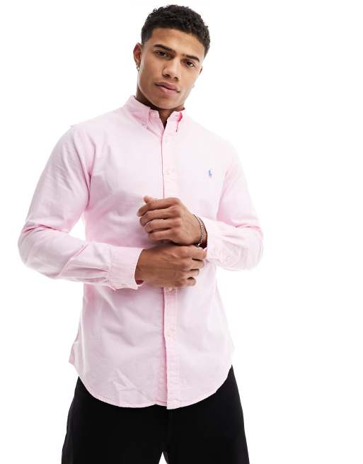 Camisa oxford slim discount fit