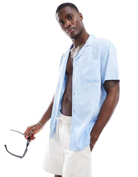 Camisa playera azul hielo de Another Influence - view 1