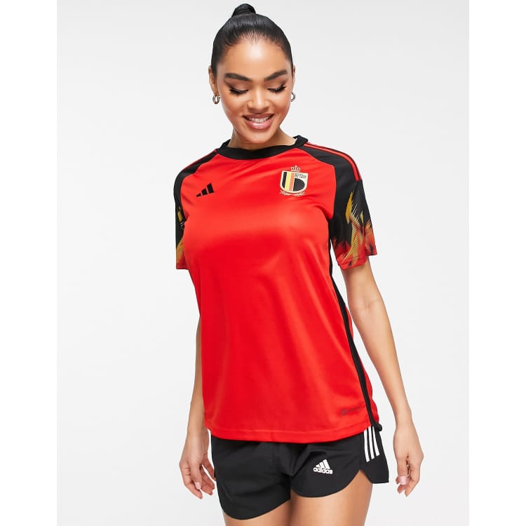 Camisa roja la primera equipación de Bélgica para la Mundial 2022 de Football | ASOS