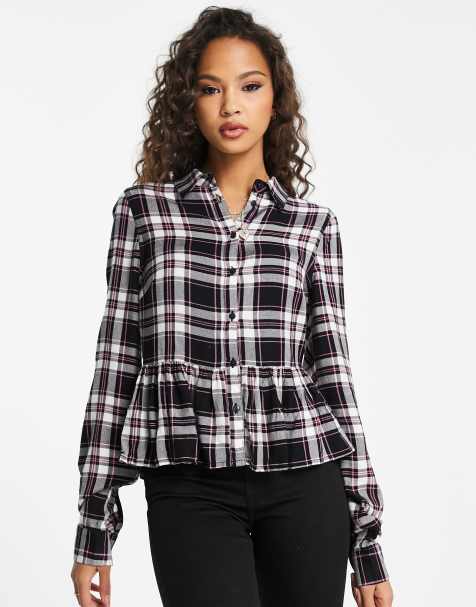 Camisa discount cuadros mujer