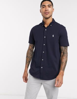 camisa pique ralph lauren