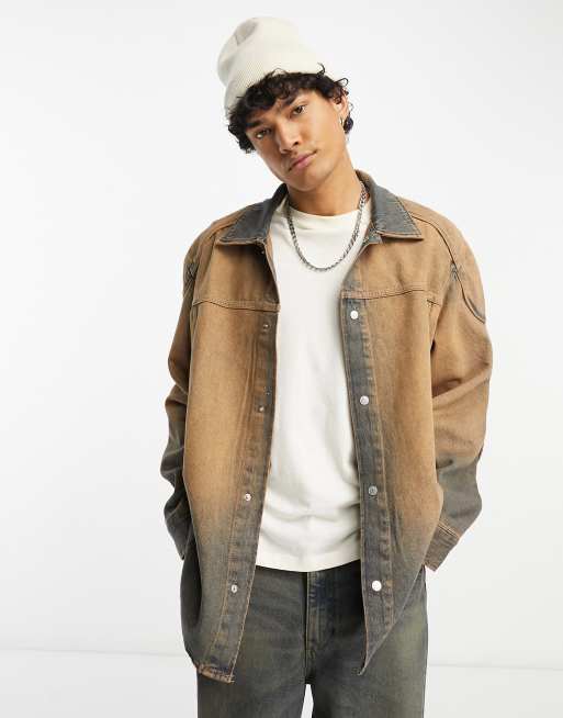 Camisa vaquera azul sucio Culver de Weekday