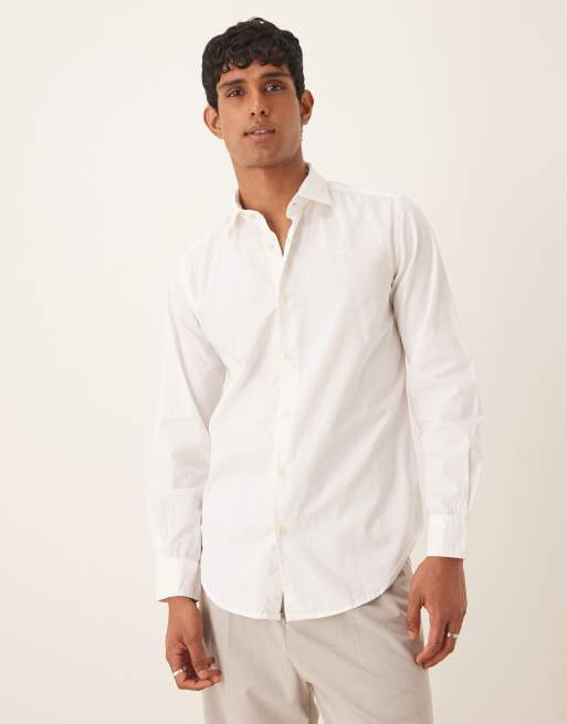 Camisa veraniega color crema Seatle de Scalpers