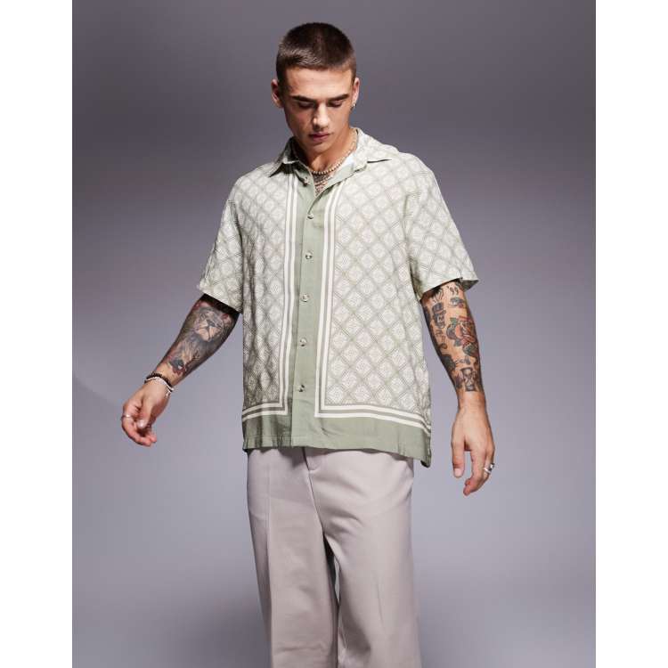 Camisa estampado pañuelo sale