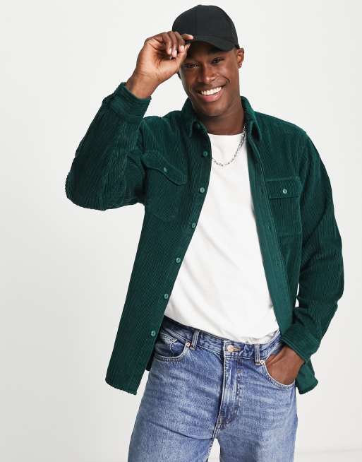 Honestidad Final Turismo Camisa verde de estilo worker con bolsillos Jackson de Levi's | ASOS