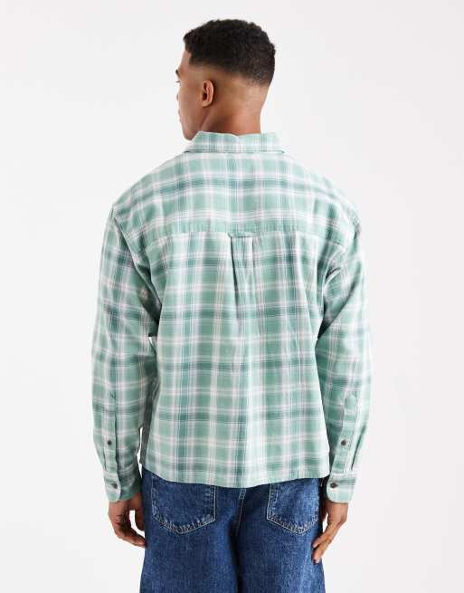 Camisa verde de manga larga Tribeca de Cotton On, 3 de 5