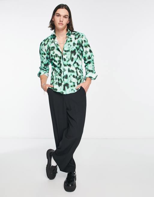 Camisa discount leopardo verde