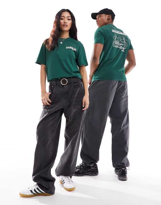 Camisa verde oscuro Makani de Napapijri, 2 de 4