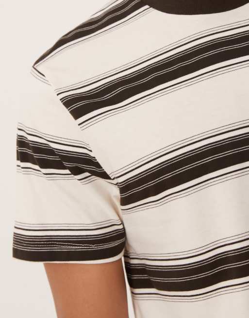 Camiseta a rayas marrones de ASOS DESIGN, 4 de 4