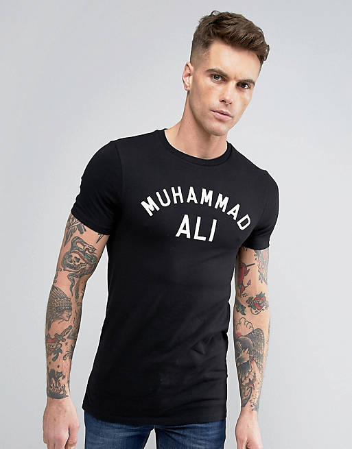 Ups Disparates síndrome Camiseta ajustada con estampado Muhammad Ali de ASOS | ASOS