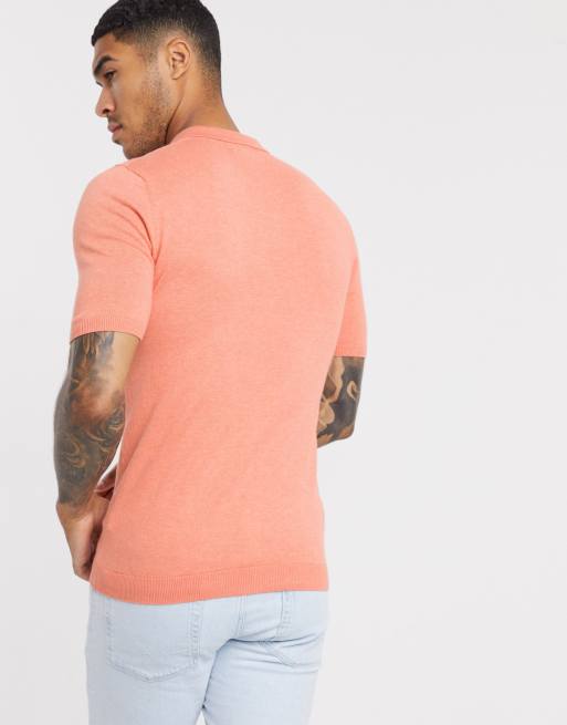 Camisa color online salmon