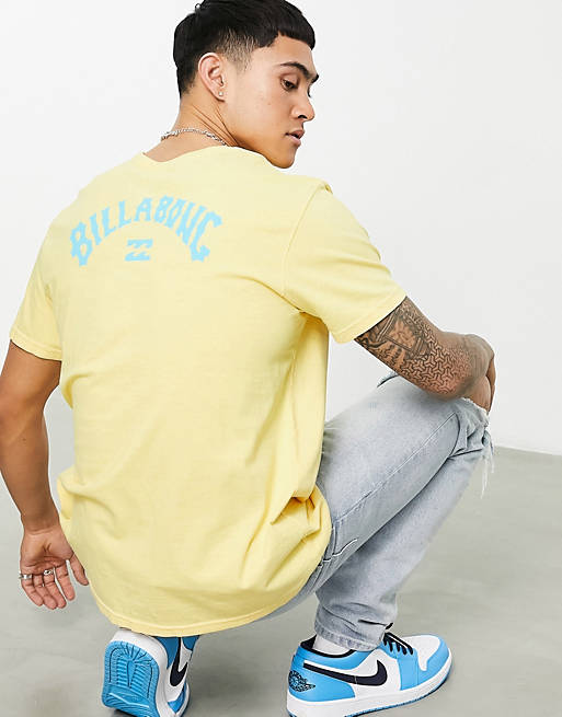 Hombre Other | Camiseta amarilla Arch Wave de Billabong - DH64533