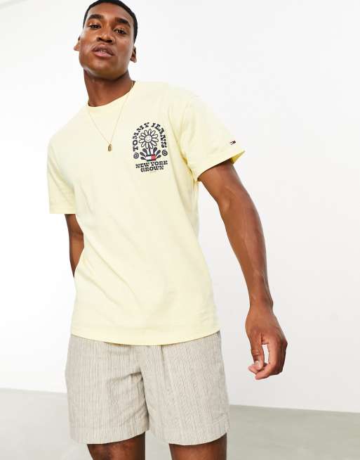 Camiseta tommy online amarilla