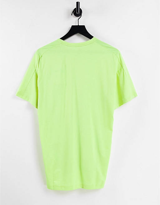 Hombre Tops | Camiseta amarilla Hyper Dry de Nike Pro Training - UH30997