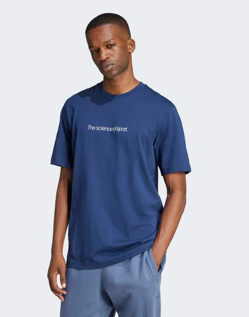 Camiseta azul añil noche Supply Fashion 2 de adidas Originals Training