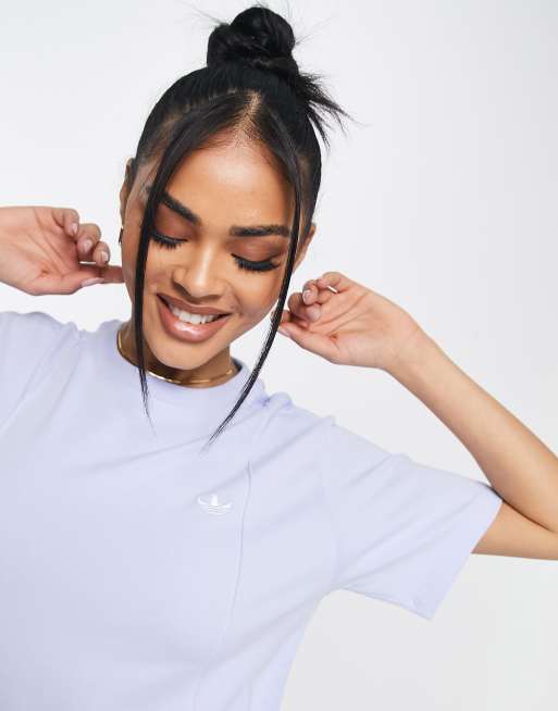 Camiseta azul básica Premium Essentials de adidas Originals