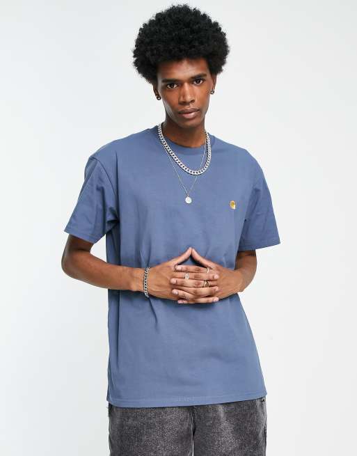 Camiseta azul Chase de Carhartt WIP