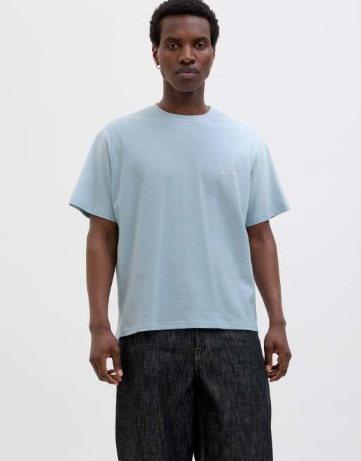 Camiseta azul cielo de Jack & Jones