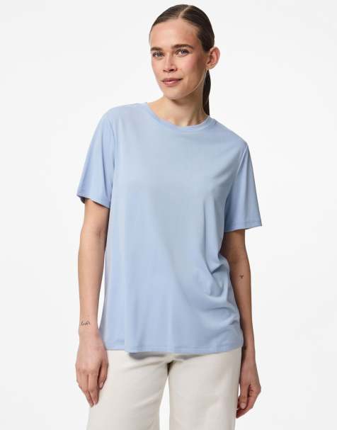 Camiseta azul claro de Pieces - view 1