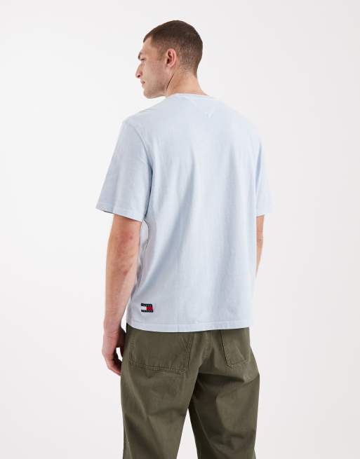 Camiseta azul claro New Classics de Tommy Jeans, 3 de 5