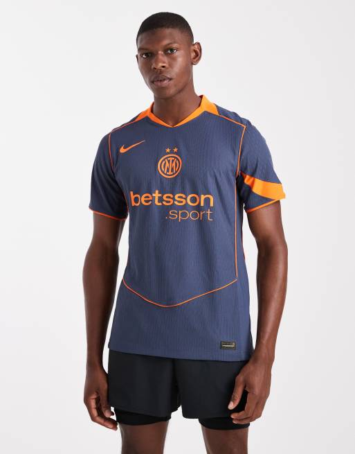 Camiseta azul con diseño de la primera equipación del Inter Milan 2025/26 de Nike Football