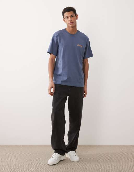 Camiseta azul con estampado en la espalda Wellsville de Dickies, 2 de 5