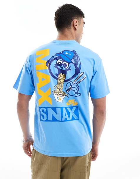 Camiseta azul con estampado gráfico M90 de Nike - view 1