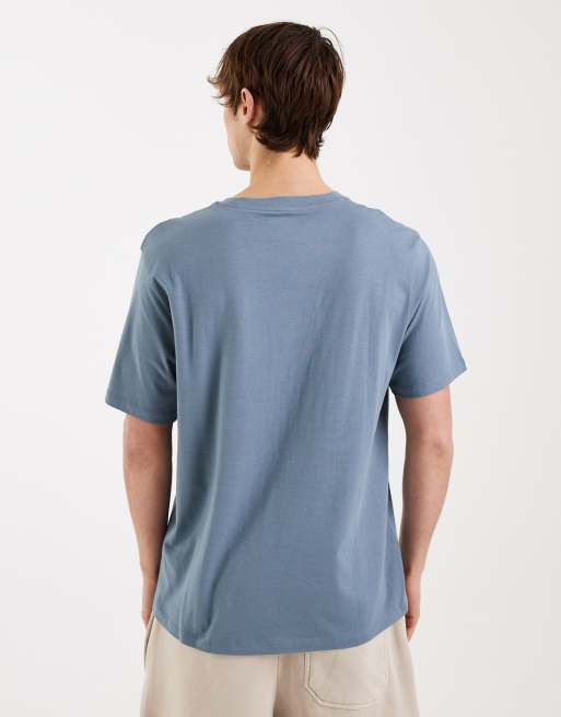 Camiseta azul con logo Archive de Jack & Jones, 5 de 5