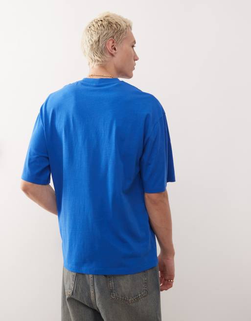 Camiseta azul con logo de COLLUSION, 4 de 4