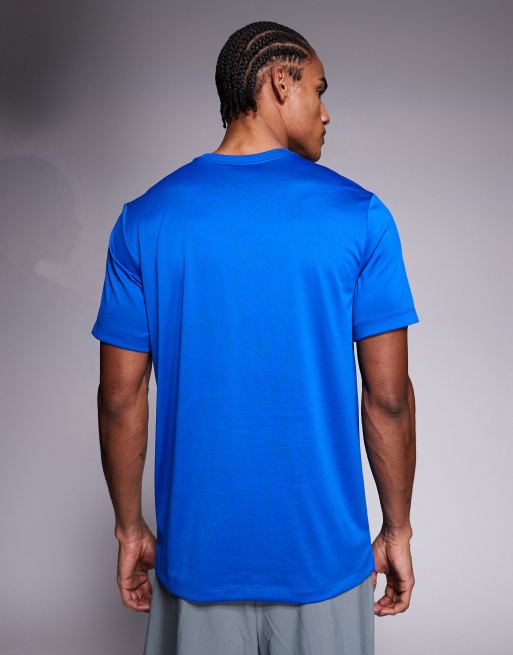 Camiseta azul con logo Legend de Nike Training, 3 de 5
