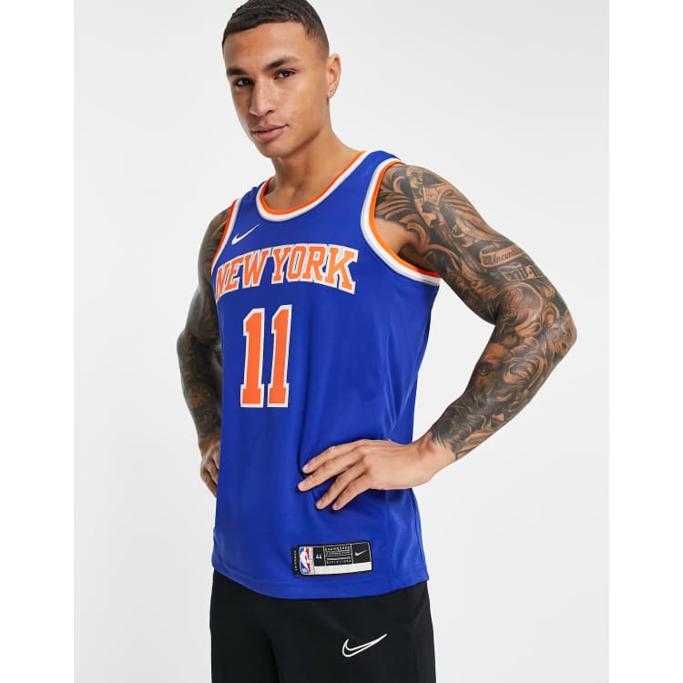 Camiseta azul de los New York Knicks de la NBA Swingman de Nike