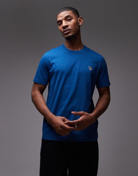 Camiseta azul de manga corta de PS Paul Smith - view 1