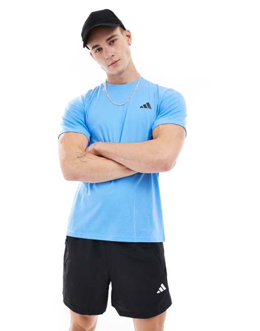 Camiseta azul Essentials de adidas Training