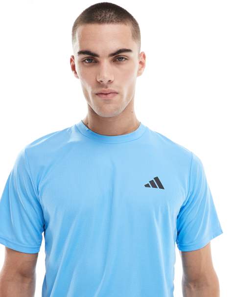 Camiseta azul Essentials de adidas Training - view 1